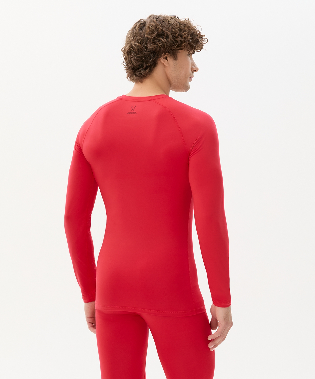 Футболка компрессионная с длинным рукавом Jogel CAMP PerFormDRY Baselayer LS Tee, красный
