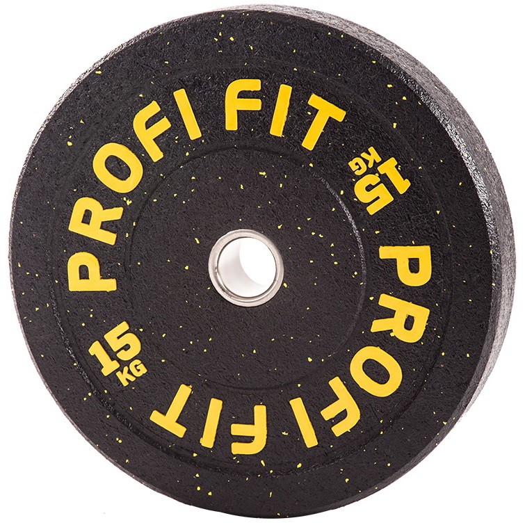 Диск для штанги Hi-Temp с цветными вкраплениями, d51 15кг Profi-Fit