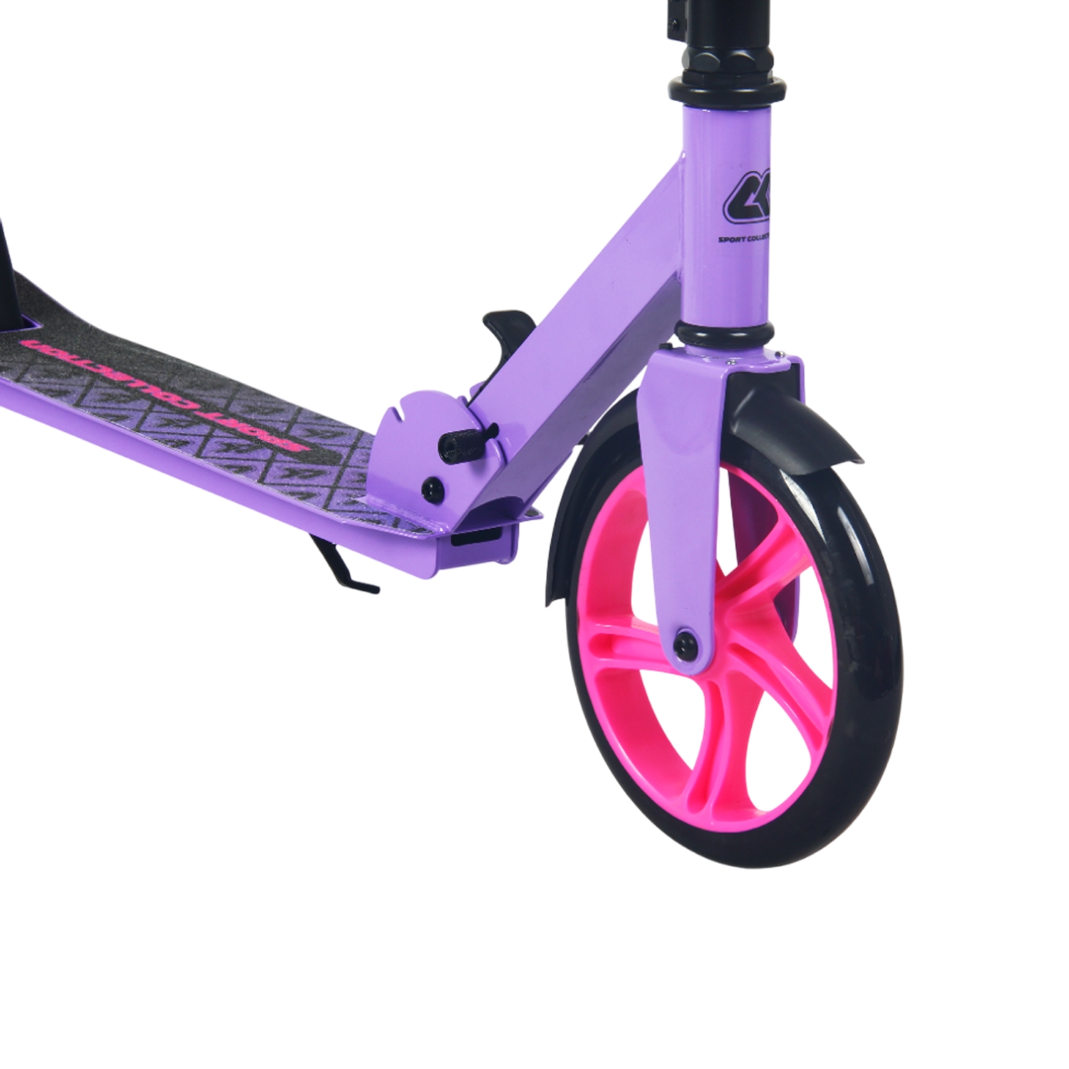 Самокат 200мм Sport Collection CK-SA200-2 violet (фонарь и наклейка в подарок)
