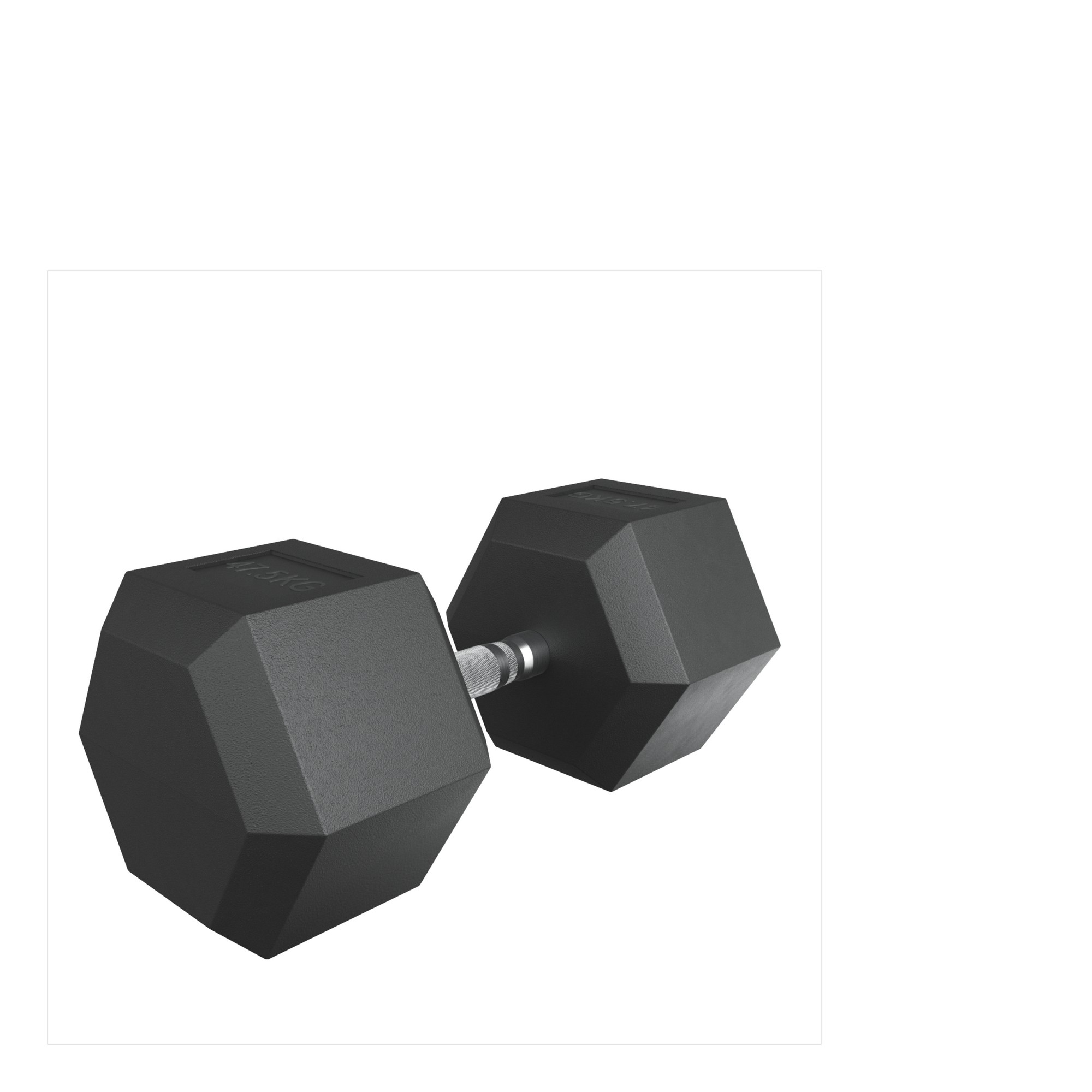 Гантель гексагональная обрезиненная 47,5 кг UnixFit DBHEX47_5