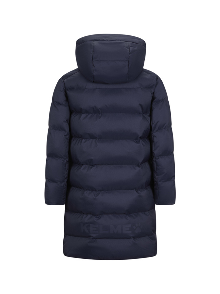 Детский пуховик Kelme Children's Long Cotton Coat 8461MF3030-401 Dark Blue