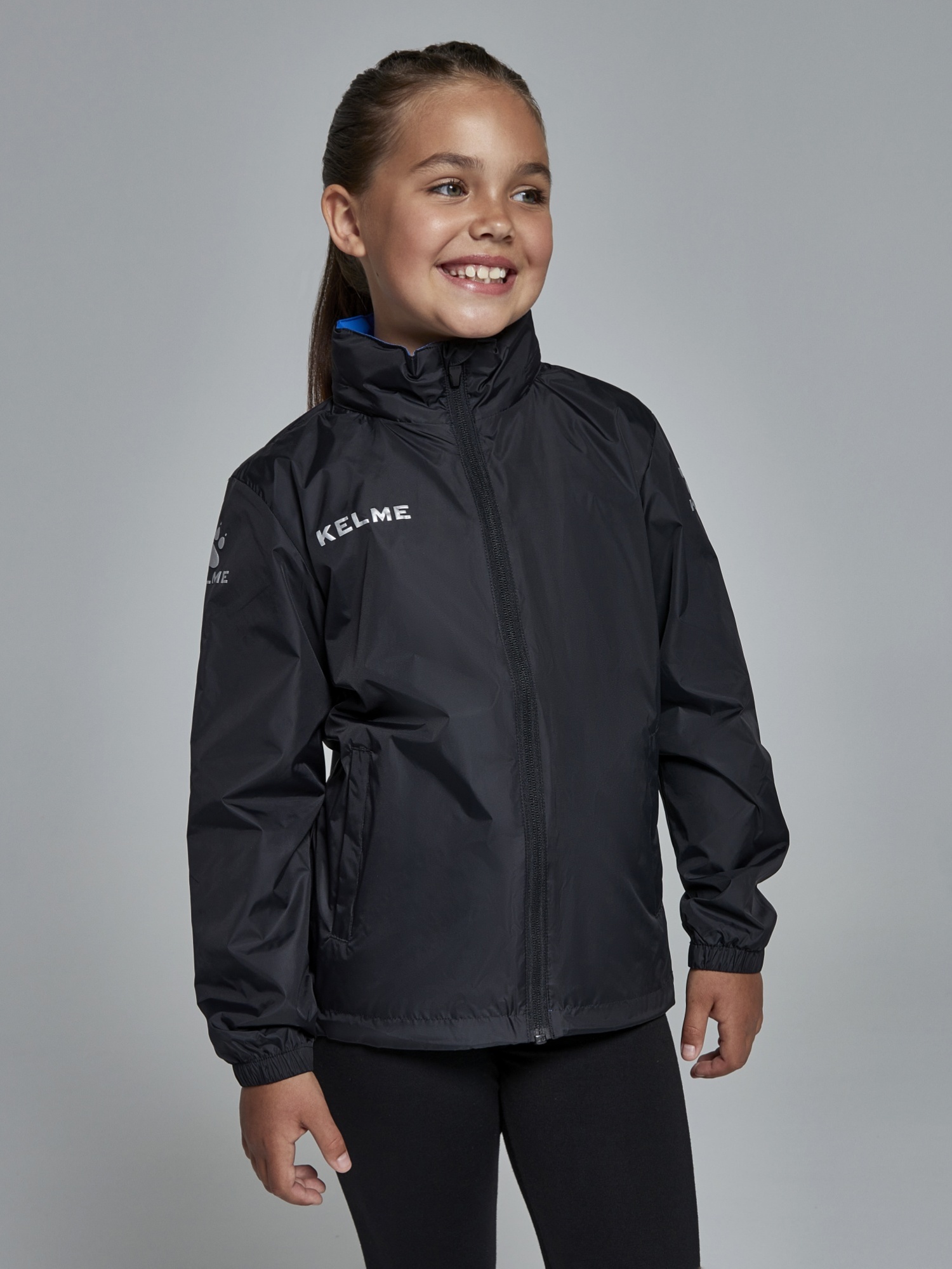 Детская ветровка Kelme Children's Raincoat 3803241-000 Black