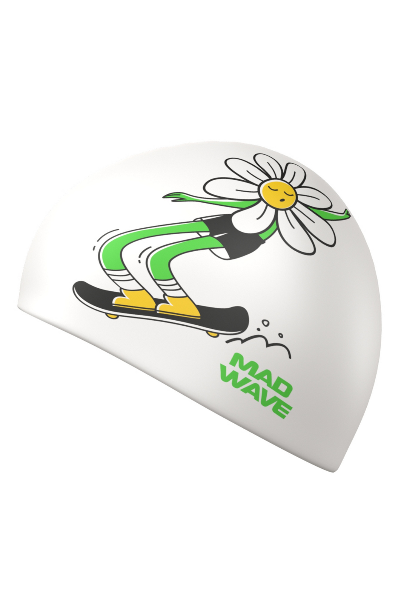 Юниорская силиконовая шапочка Mad Wave Daisy M0574 09 0 00W
