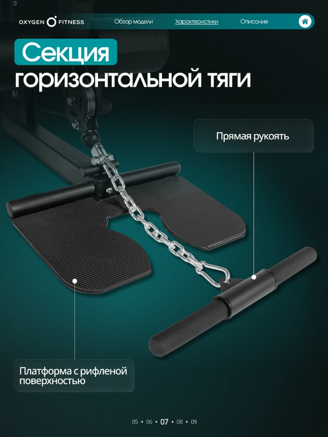 Силовой комплекс полукоммерческий Oxygen Fitness IRON PRO