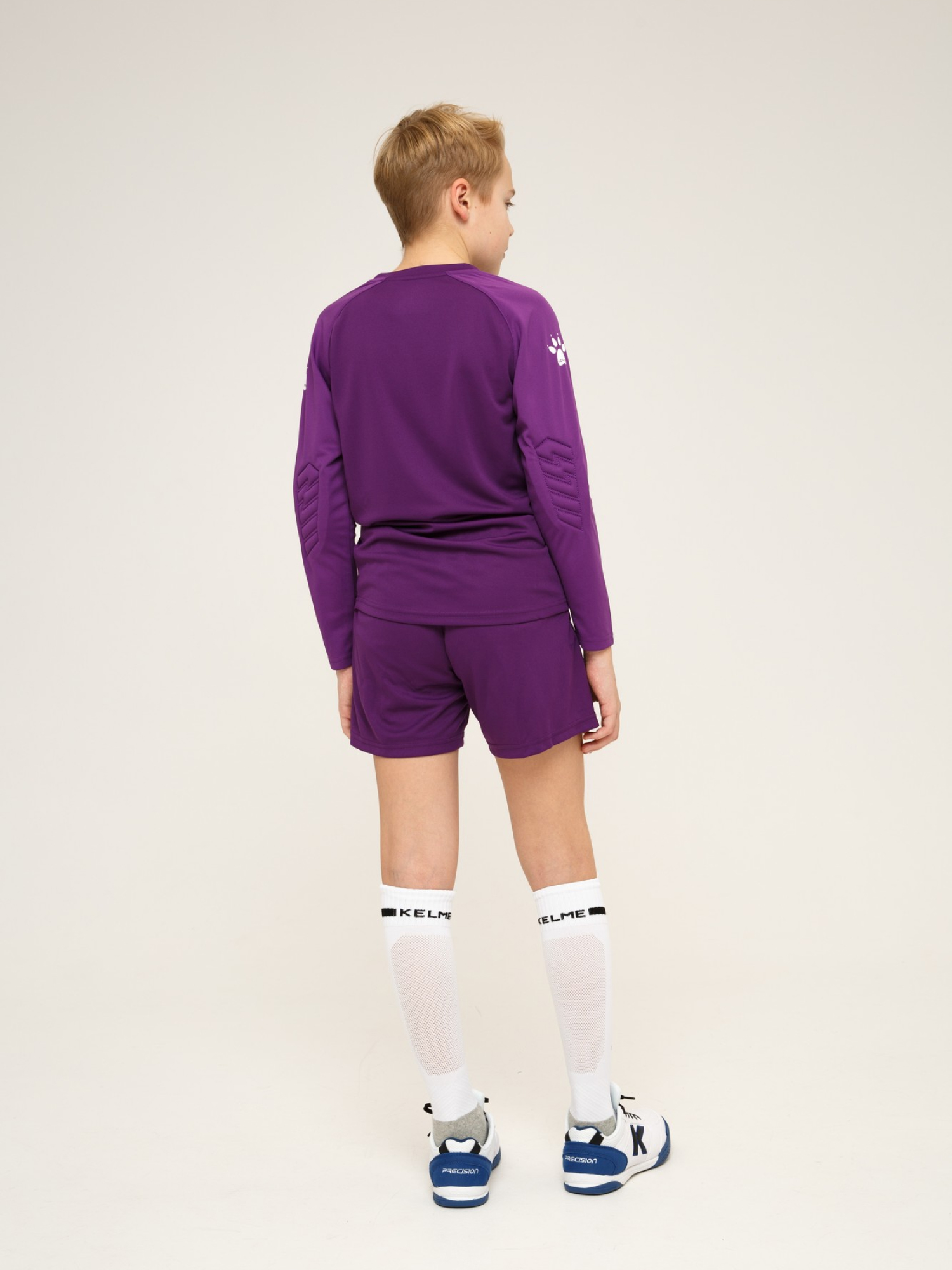 Детский комплект (лонгслив, шорты) Kelme Long Sleeve Goalkeeper Suit 7361ZB3256-500 Violet