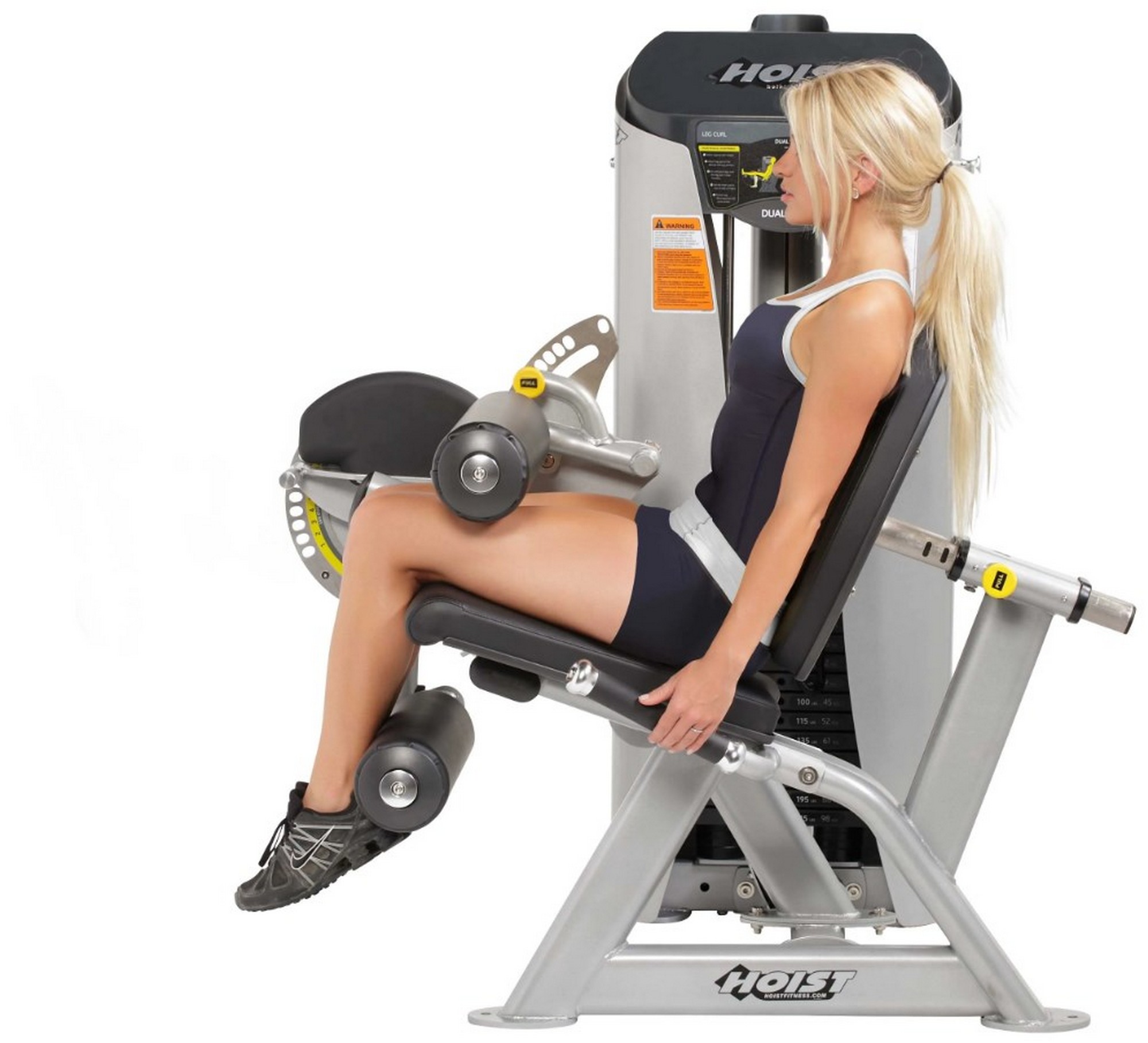 Hoist HD-3400 Разгибание и Сгибание Ног Сидя | Premium Fitness
