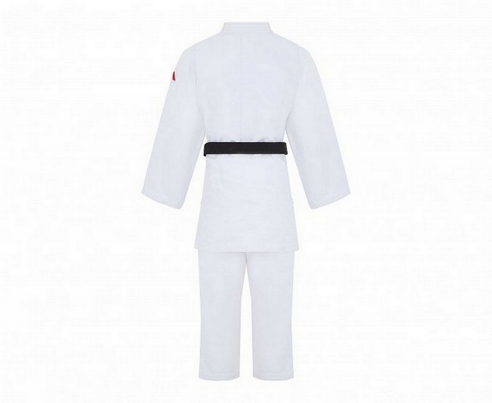 Кимоно для дзюдо Adidas Champion III IJF Slim Fit Green Label J-IJF3-1 белый