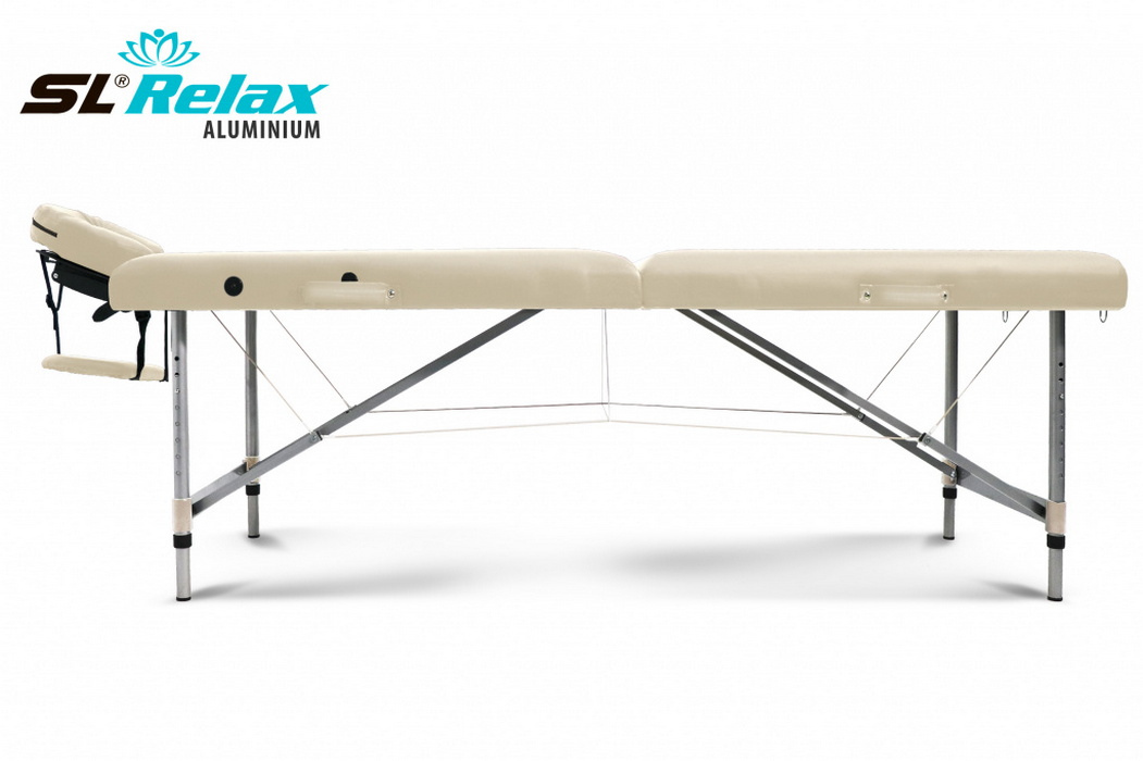 Массажный стол SL Relax Aluminium (beige) Бежевый BM2723-2