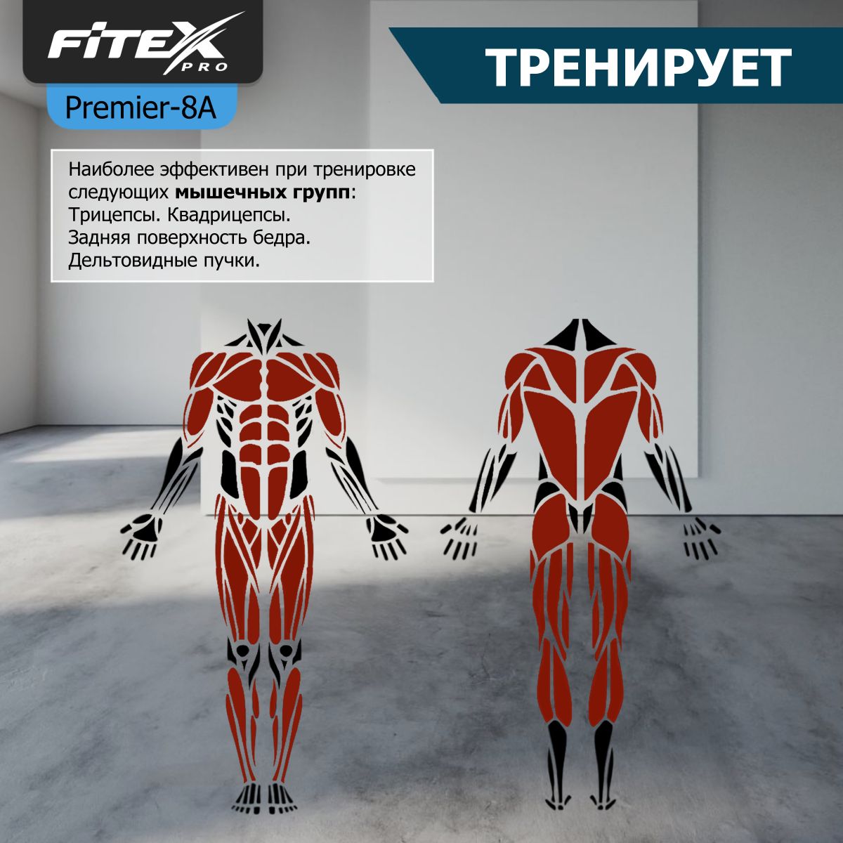 АэроБайк Fitex Pro PREMIER-8A PROF