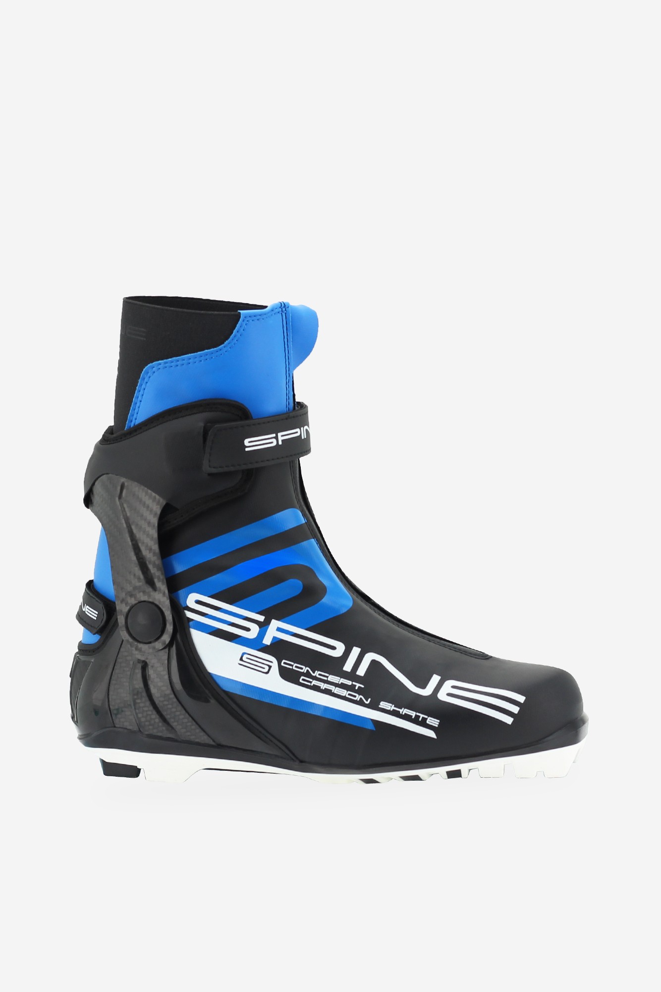 Лыжные ботинки NNN Spine Concept Carbon Skate 298-22 черный\синий