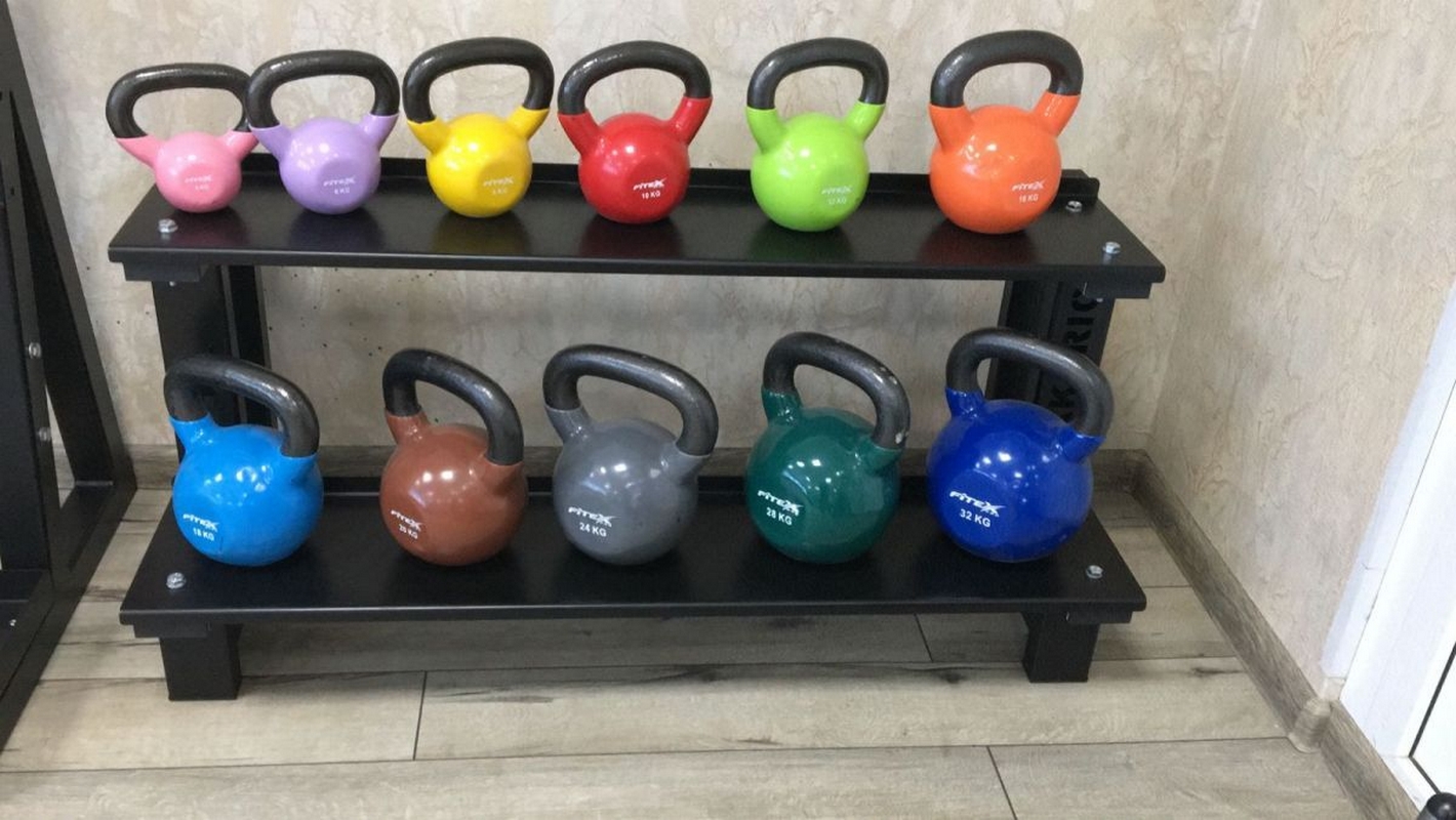 Гиря в виниловой оболочке 10 кг Fitex Pro FTX2201-10