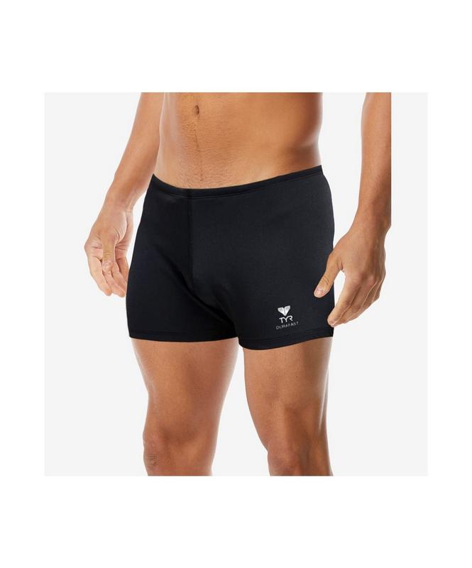 Плавки-шорты TYR Durafast Elite Solid Square Leg SQDUS7A/401 синий