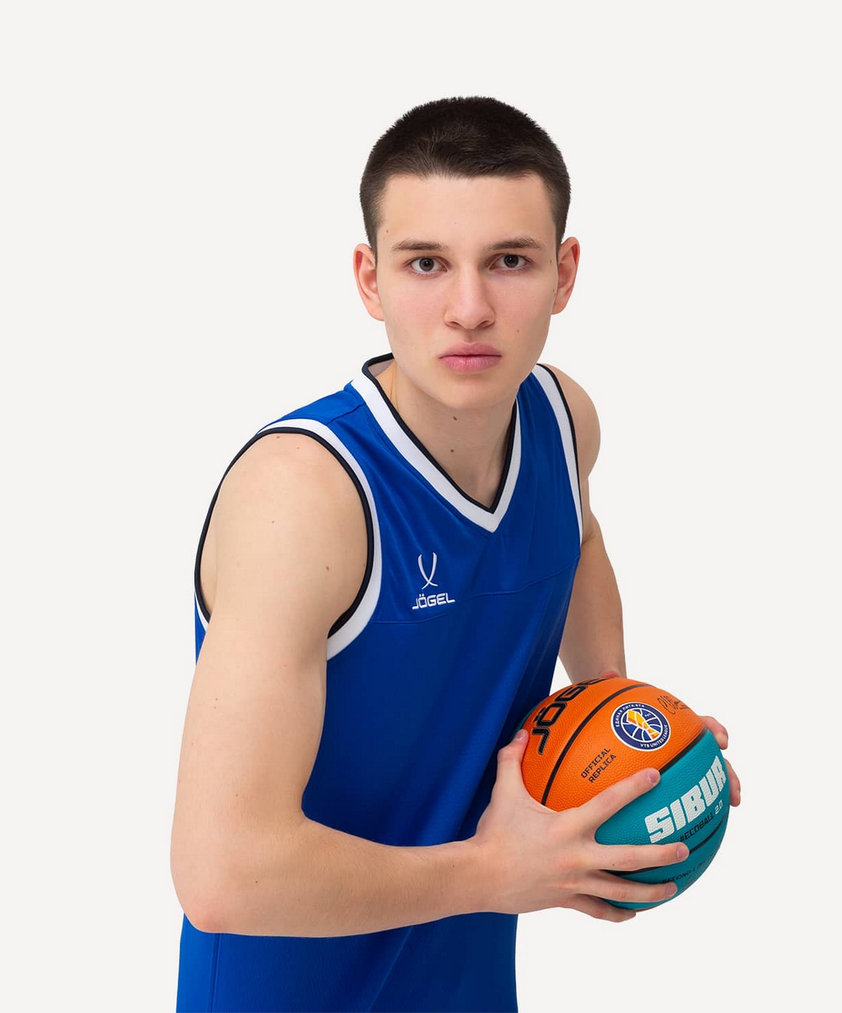 Мяч баскетбольный Jogel Training ECOBALL 2.0 Replica р.3