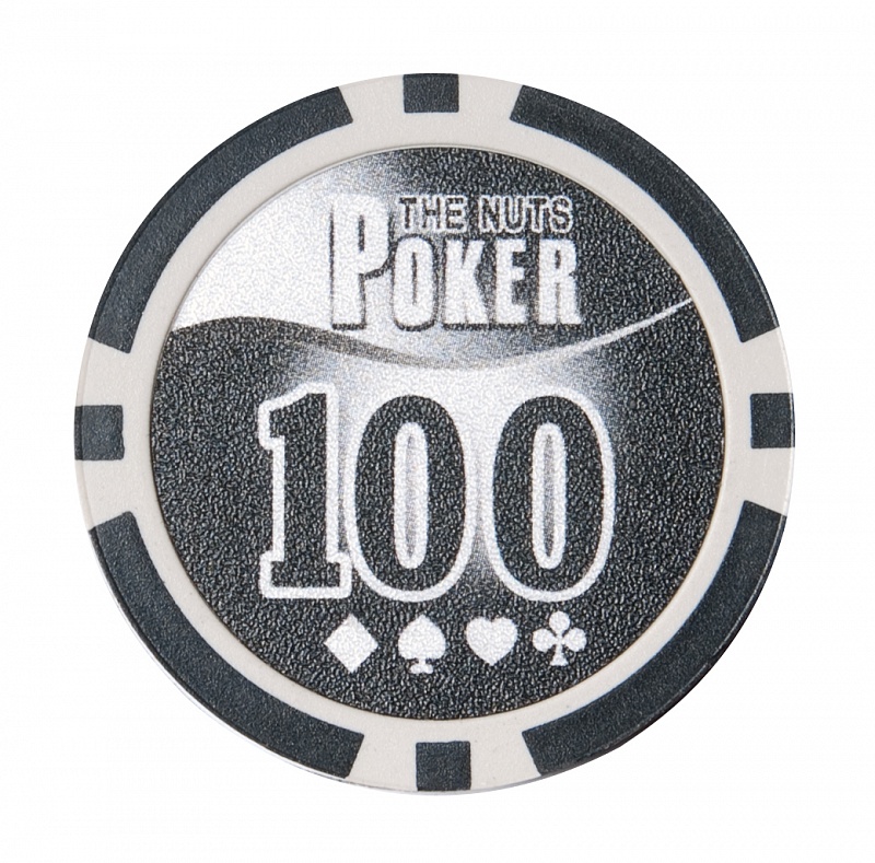 Набор для покера Partida NUTS на 100 фишек