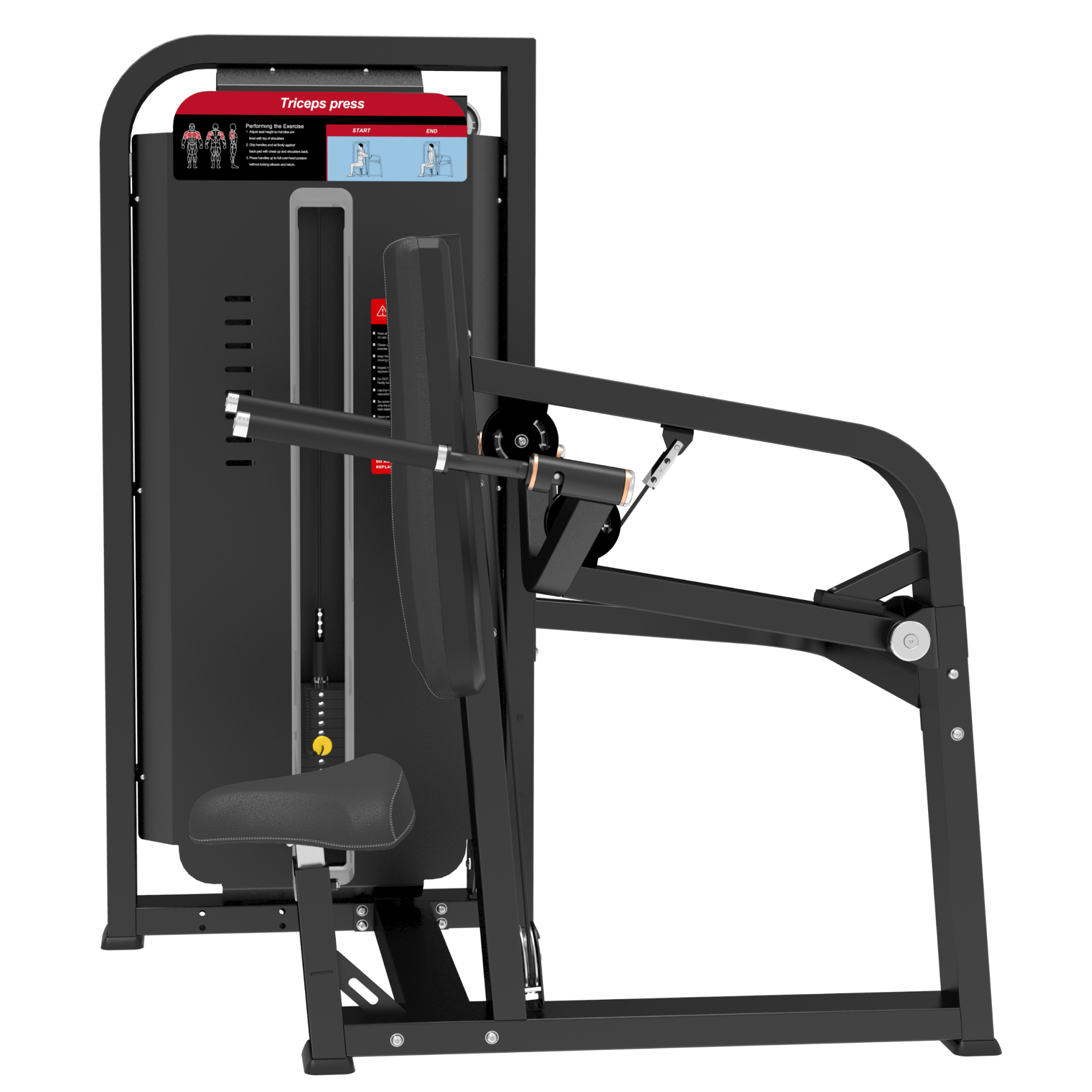 Трицепс сидя UnixFit 70 PRO UC-6715