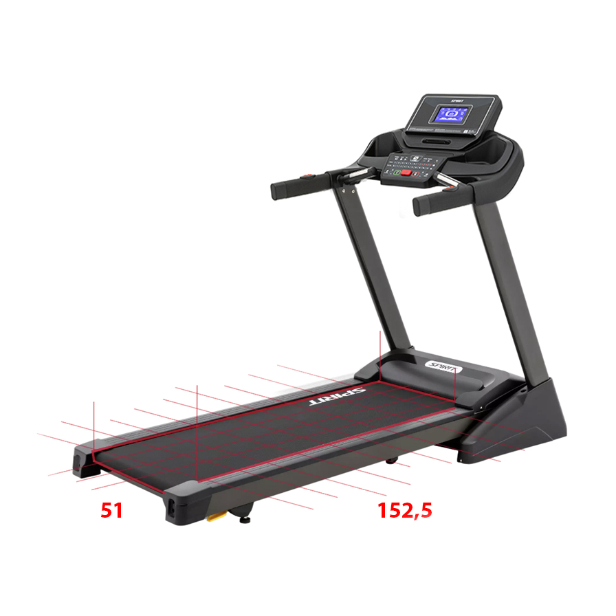 Беговая дорожка SPIRIT XT285 Black