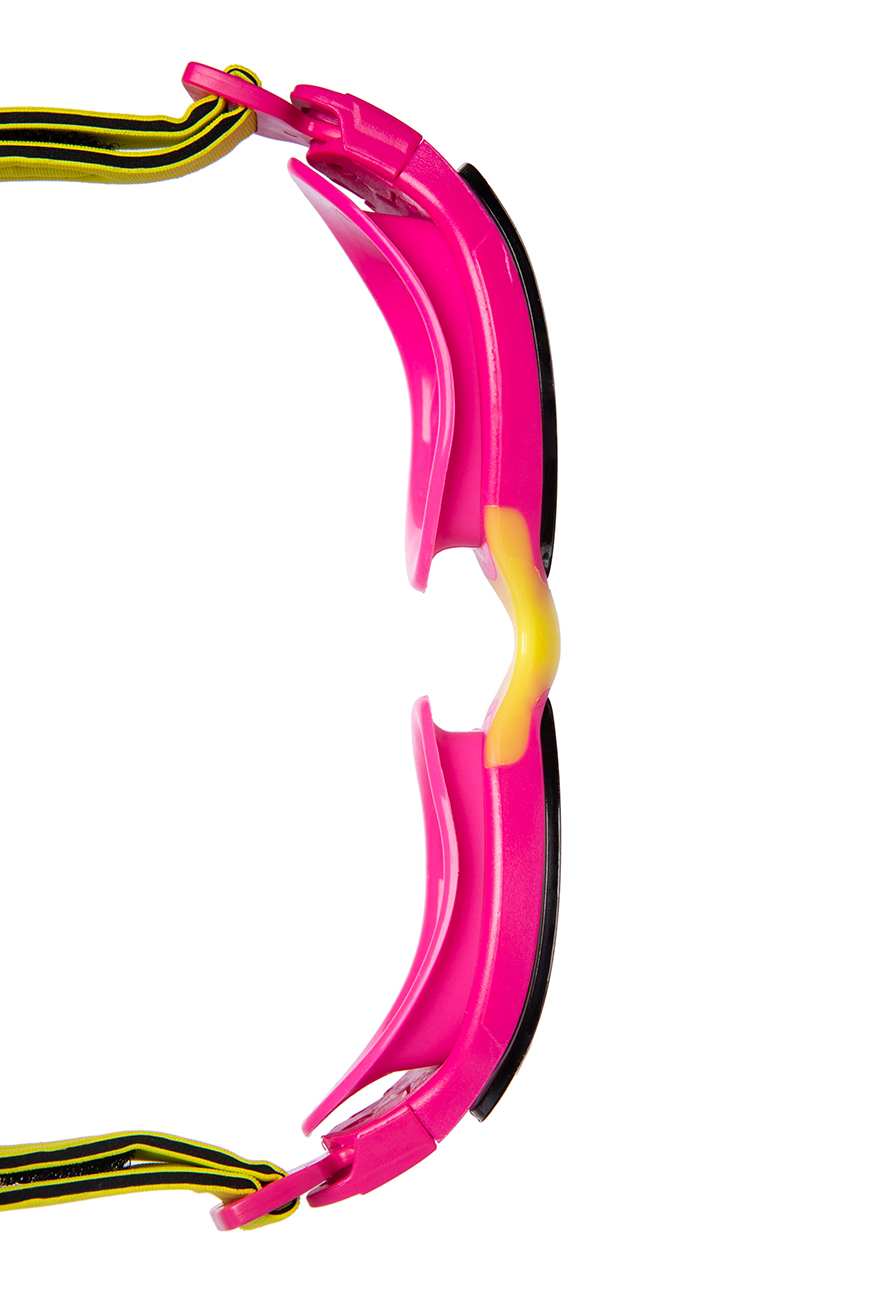 Очки для плавания юниорские Mad Wave Neon Wave rainbow M0435 01 0 11W Розовый