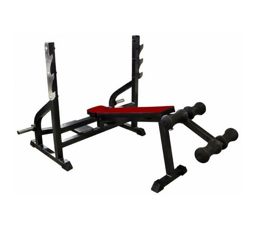 Скамья-стойка для жима под углом вниз MB Barbell MB 2.25 | Premium Fitness