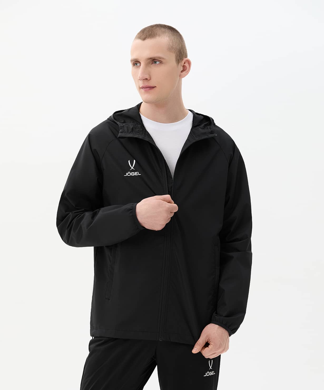 Куртка ветрозащитная Jogel CAMP Rain Jacket, черный