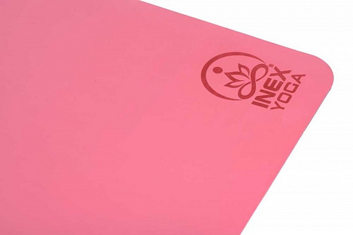 Коврик для йоги 185x68x0,4 см Inex Yoga PU Mat полиуретан PUMAT-ROSE розовый