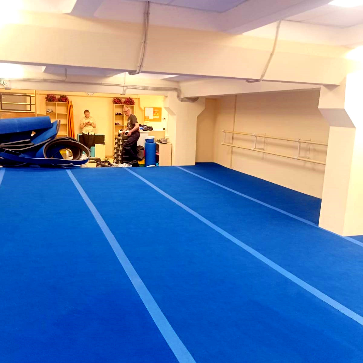 Ковер для спортивной гимнастики GymSport 14x14 Толщина 38 мм
