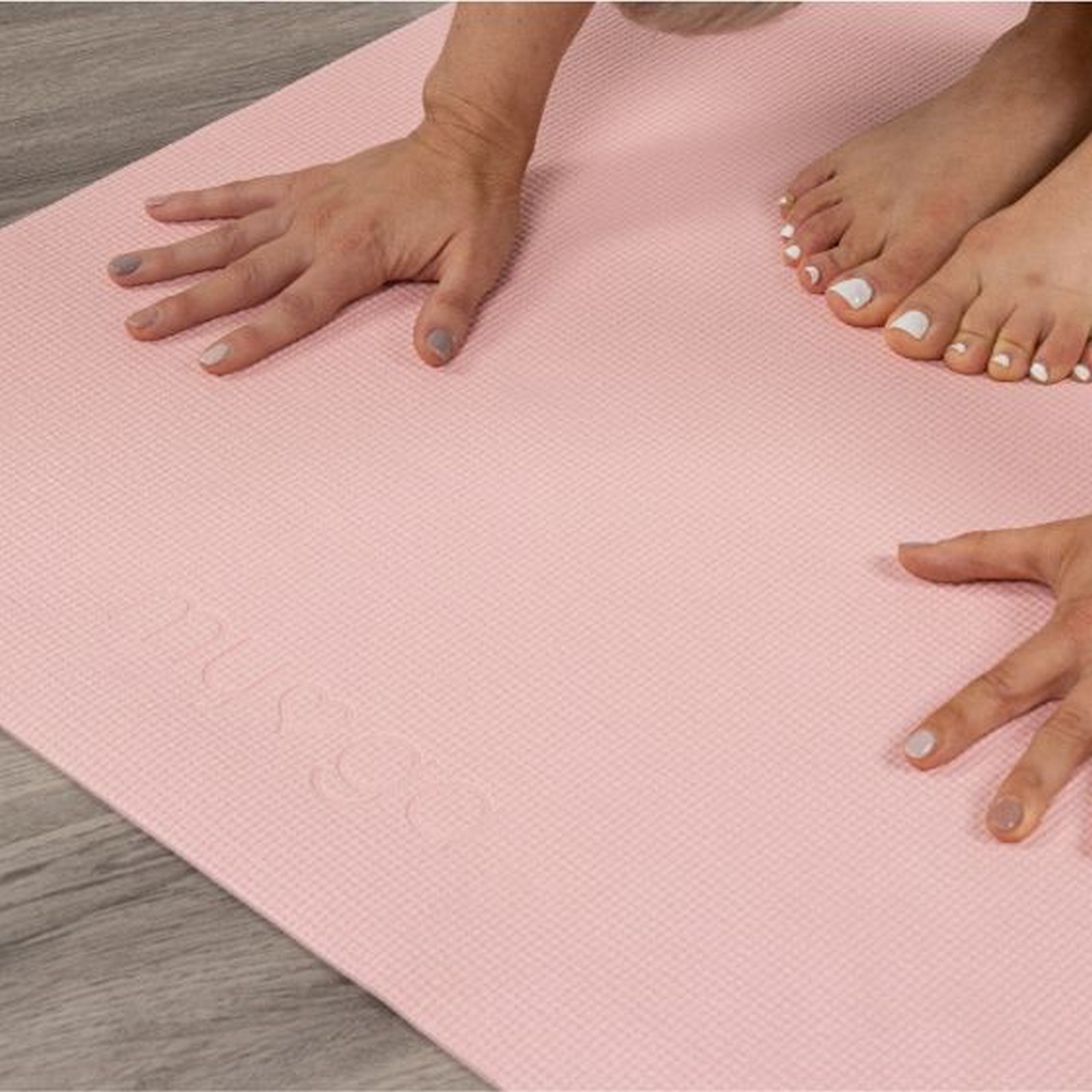 Коврик для йоги 173х61х0,4см Myga Yoga Mat RY1114 нежно-розовый