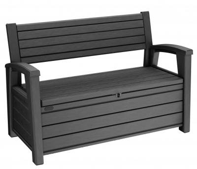 Скамья-сундук антрацит 227 л Otter Bench
