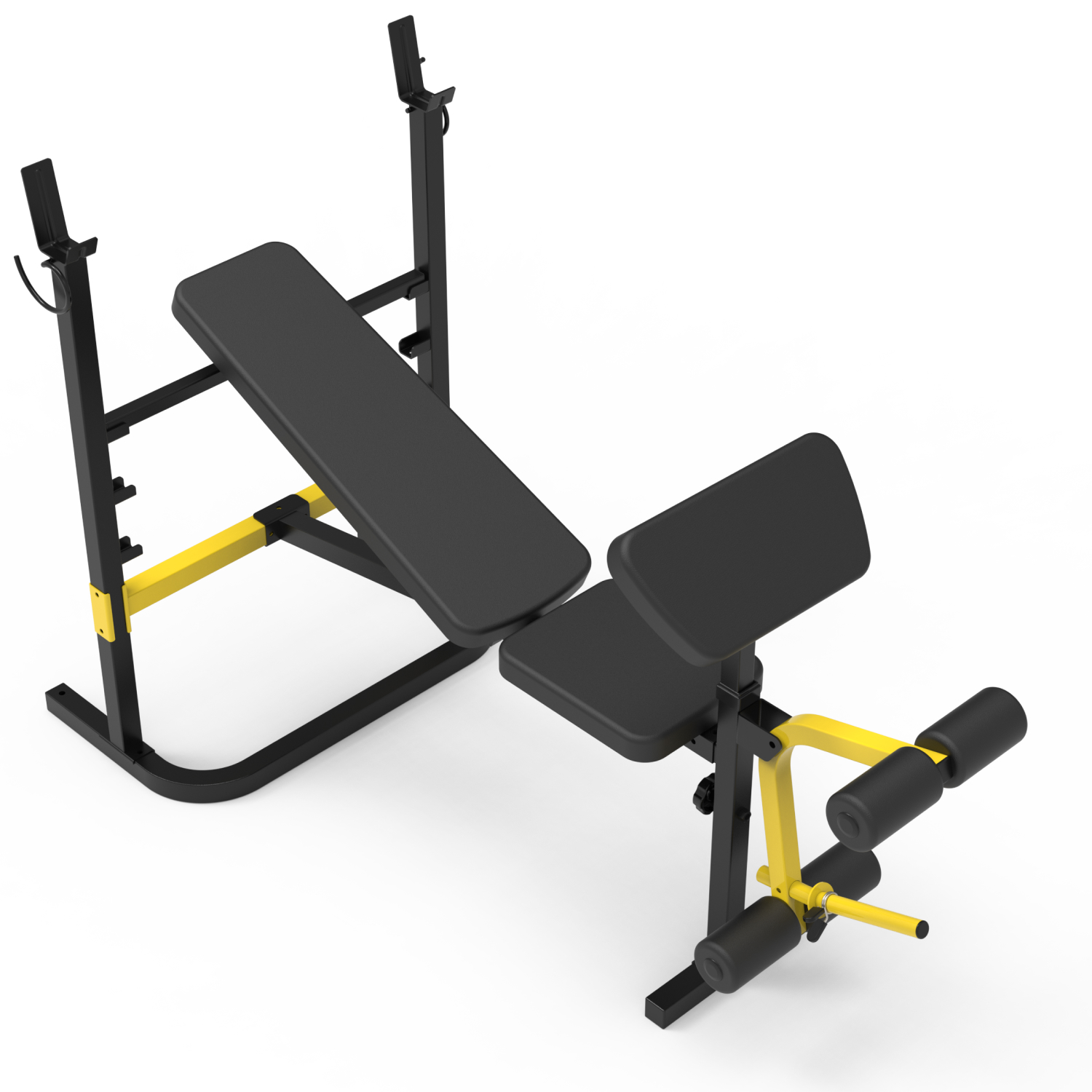 Скамья со стойками под штангу с опциями DFC SPORTSOUL SBE3Q11001