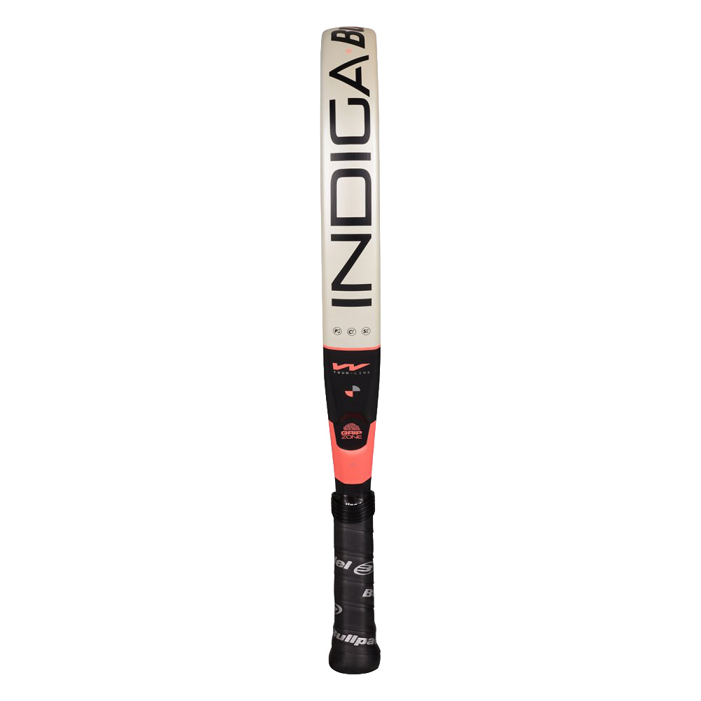 Ракетка для падела, для начинающих, карбон Bullpadel Indiga Women 26 494418 молочно-черный