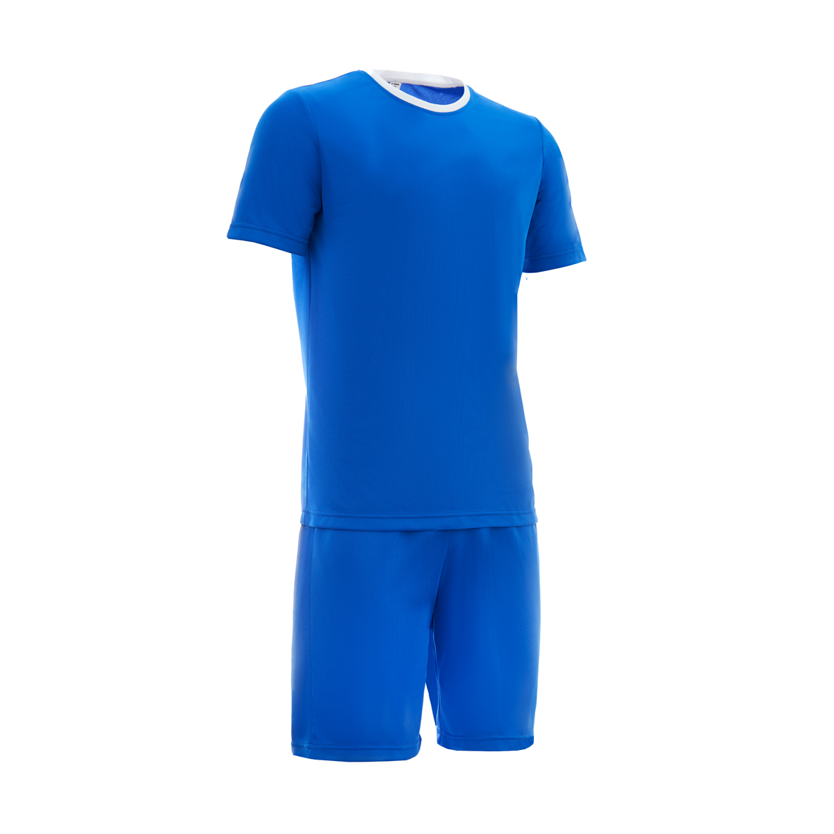 Форма футбольная игровая, полиэстер Torres Sport F-1022-06 васильково-белый