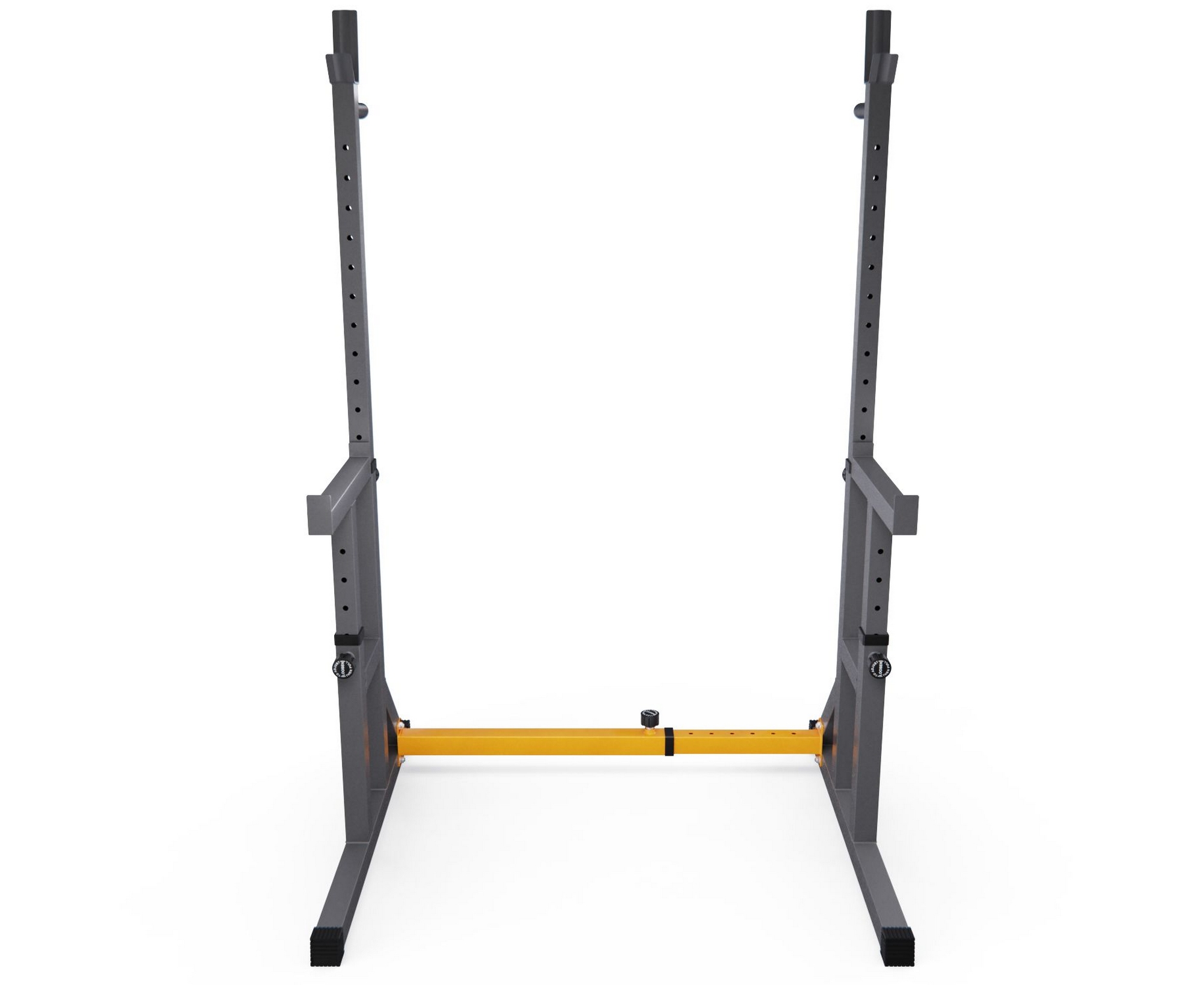 Стойка для штанги с подстраховкой, с упорами для отжиманий DFC Y-GYM TF-63 | Premium Fitness