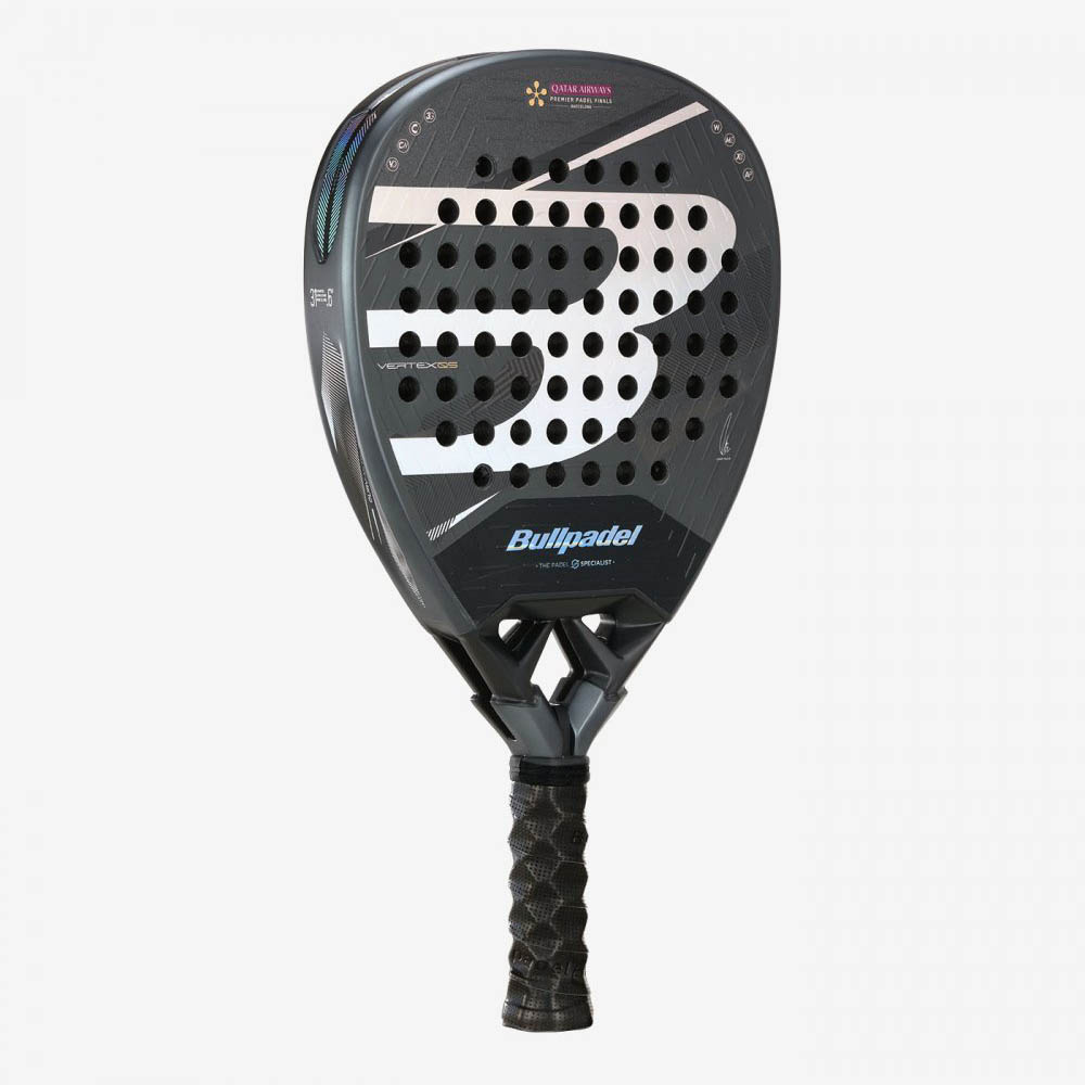 Ракетка для падела, для проф. и любителей, стекловолокно Bullpadel Vertex 05 TF 25 495197 черный