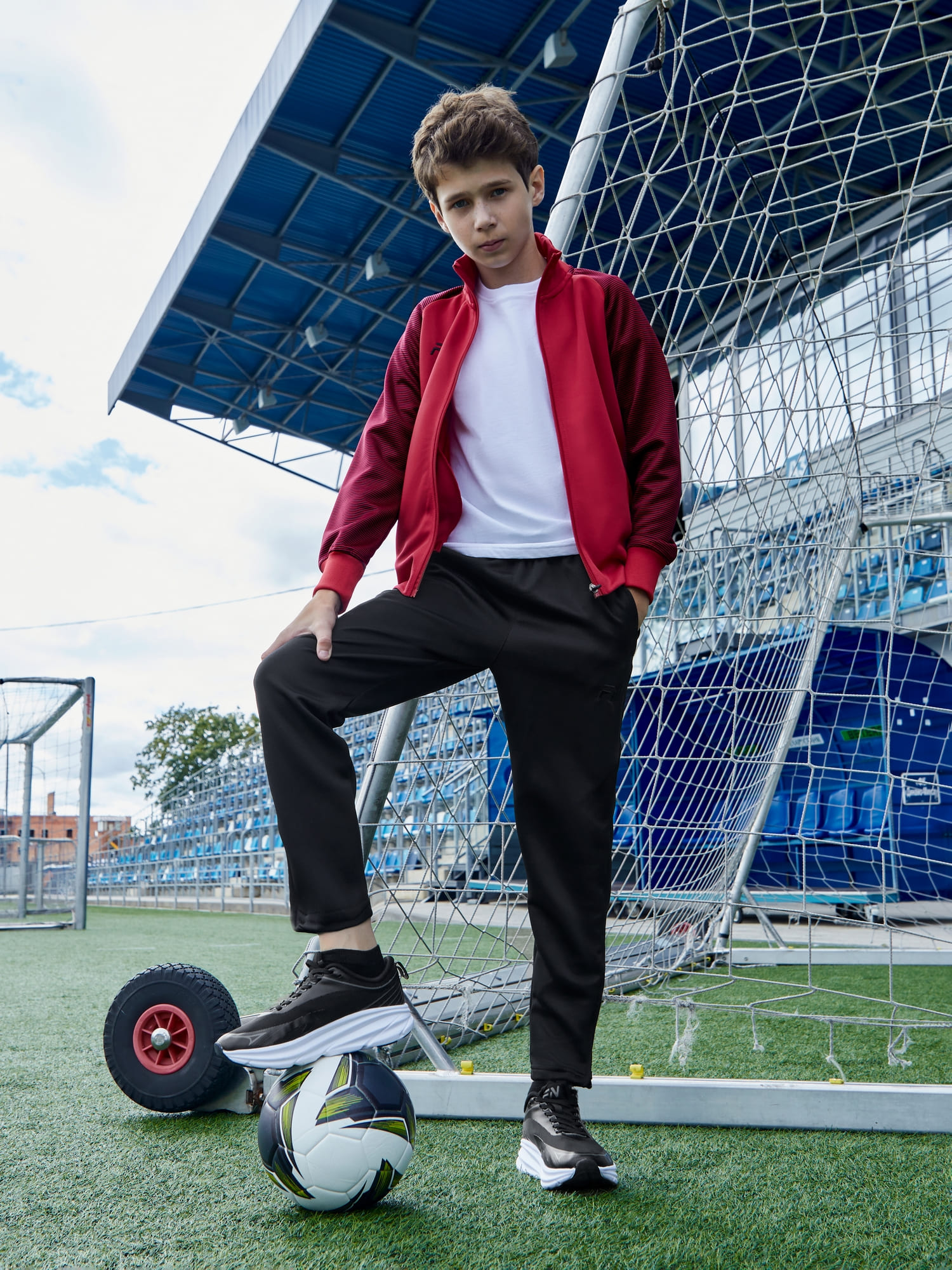 Детский спортивный костюм FN Dynamic Kid KFN4251001-600 Red\Black