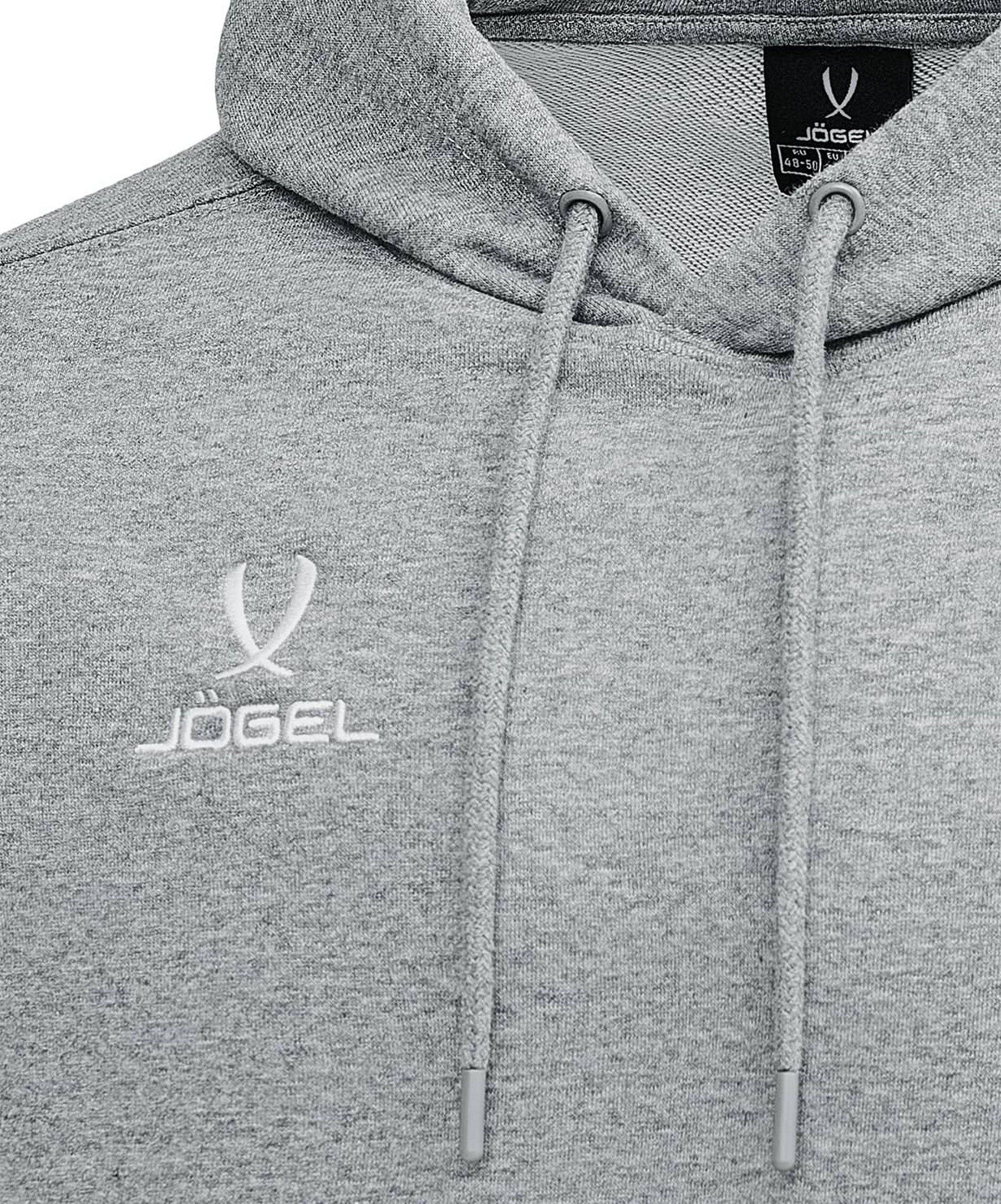 Худи Jogel ESSENTIAL Cotton Hoodie, серый меланж