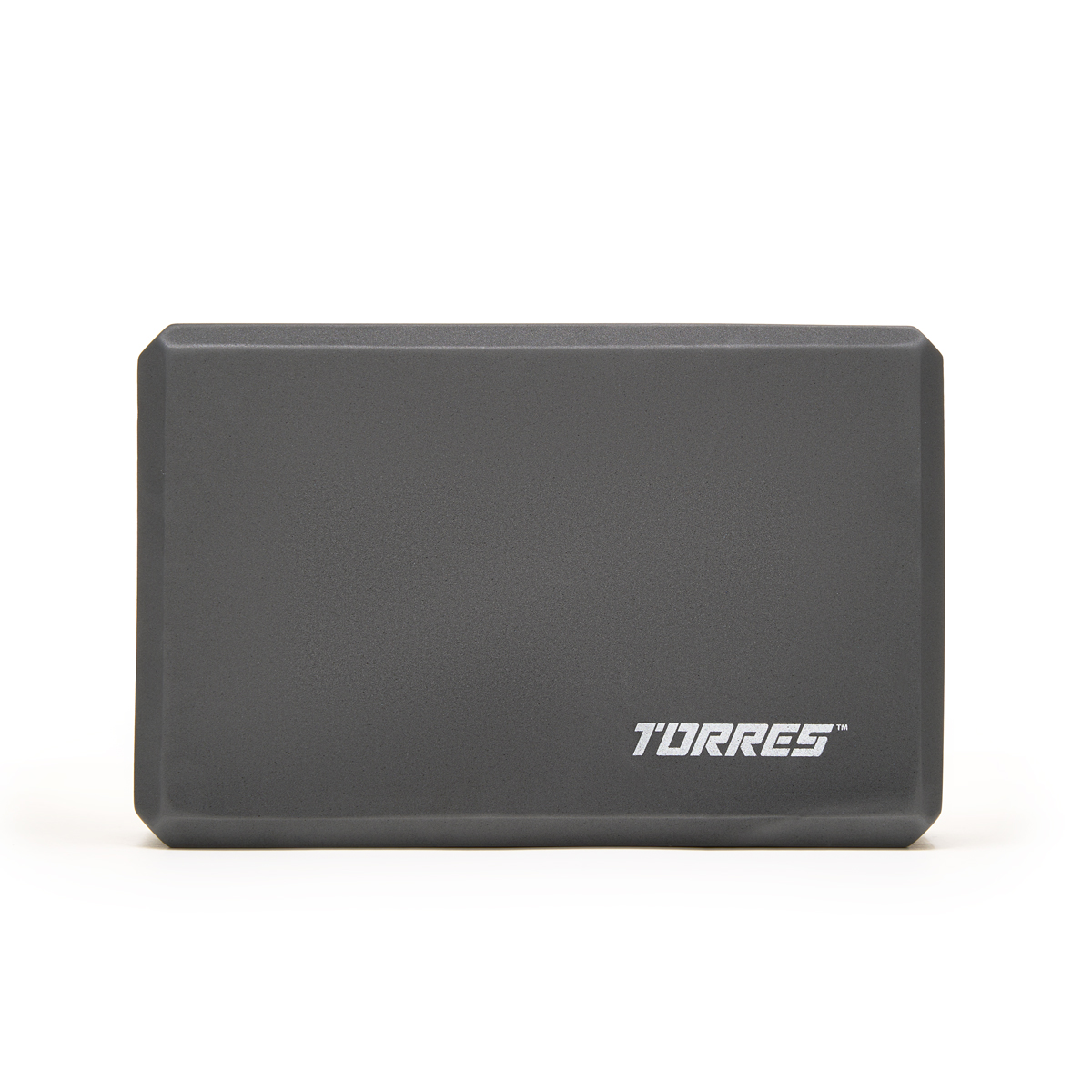 Блок для йоги 8x15x23 см, ЭВА Torres YL8005GR серый
