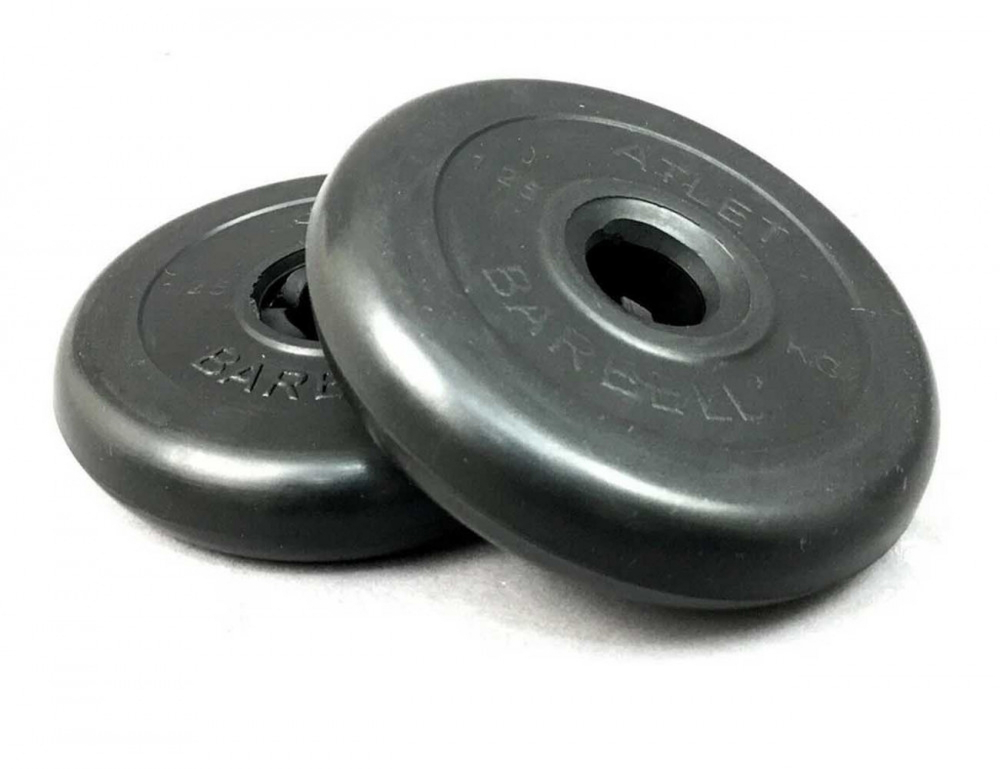 Диски обрезиненные d26 2x2,5кг MB Barbell Atlet MB-AtletB26-2,5 черный
