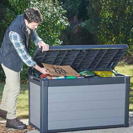 Сундук Кортина (Cortina box 380L) графит