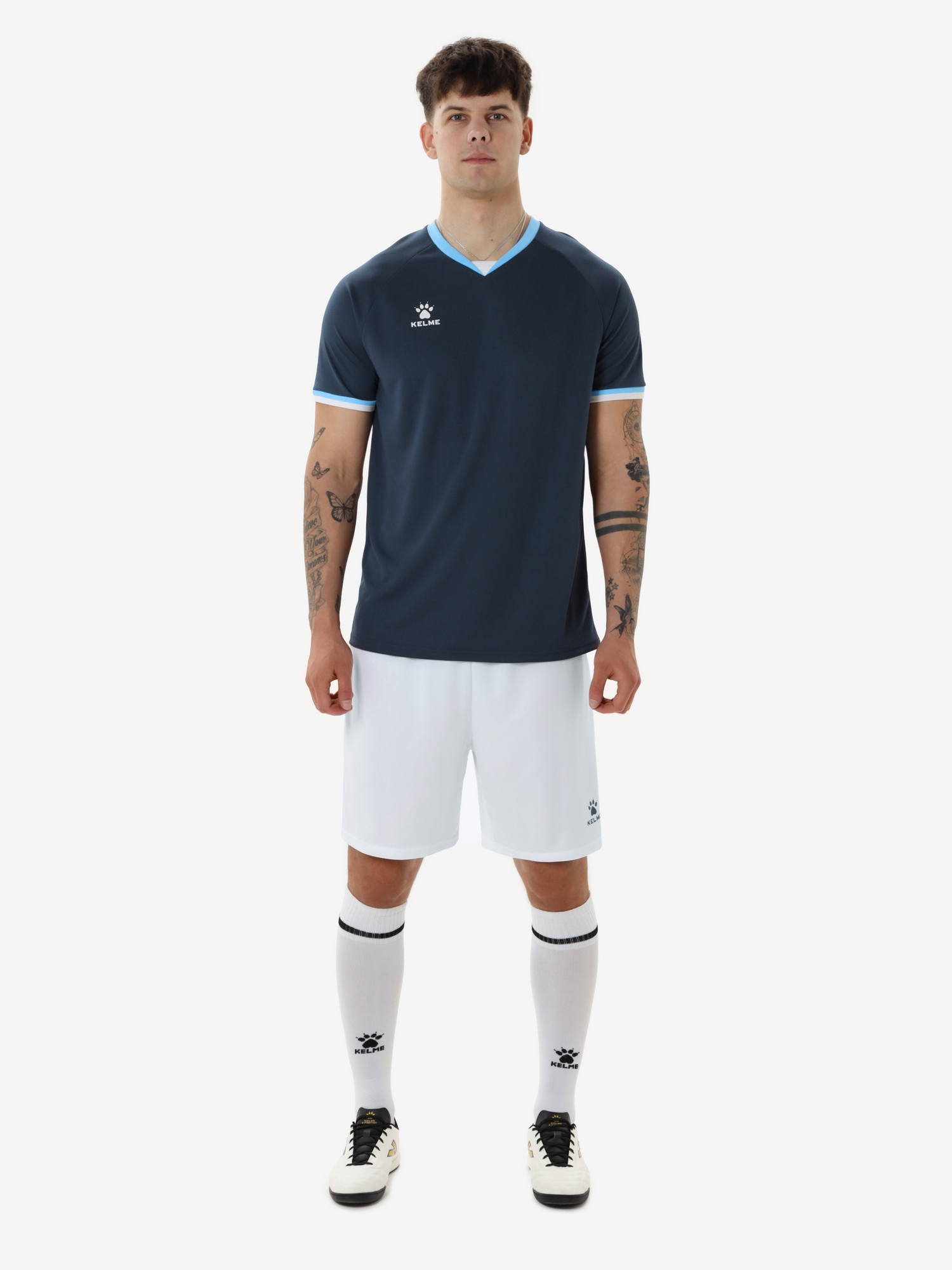 Футбольная форма Kelme Football Uniform Set 8551ZB11084-416 Dark Blue