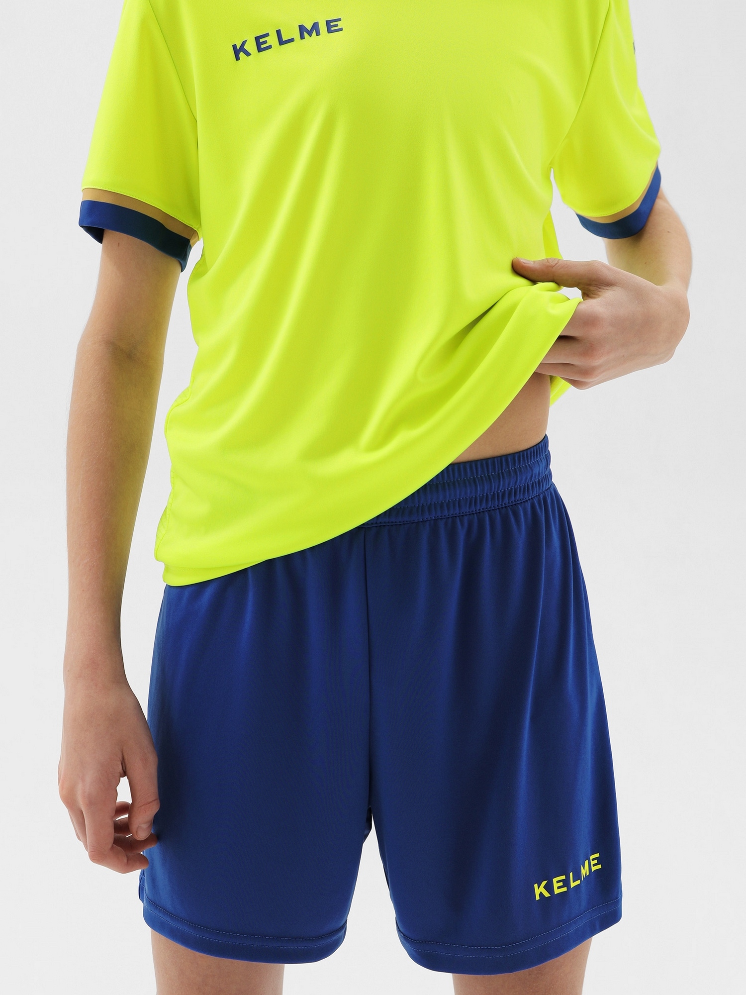 Детская футбольная форма Kelme Football Suit 8351ZB3158-918 Yellow\Blue