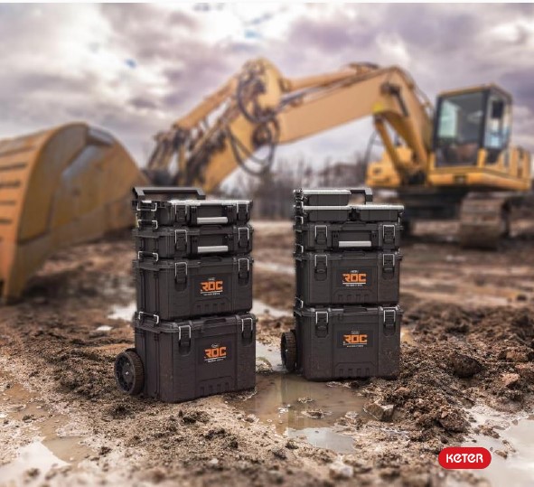 Профессиональный ящик для инструментов ROC Gear Mobile Job Box 28" (17210204/ROC)