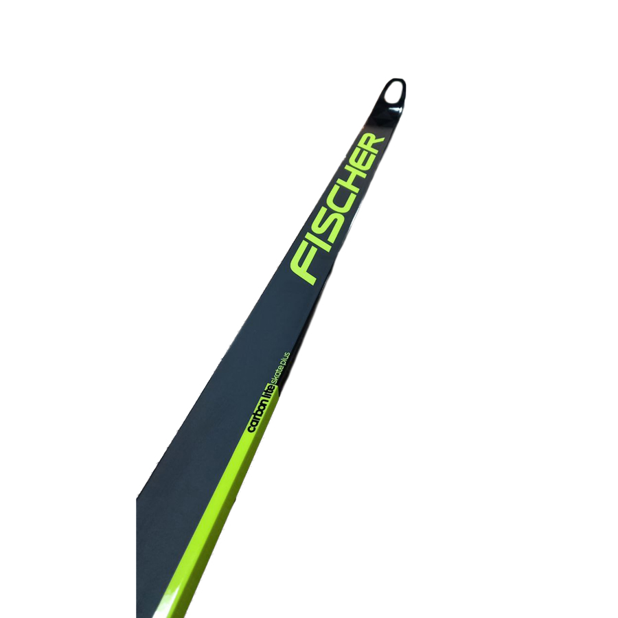 Лыжи беговые Fischer Carbonlite SK Plus Stiff IFP (черный/желтый) N11622