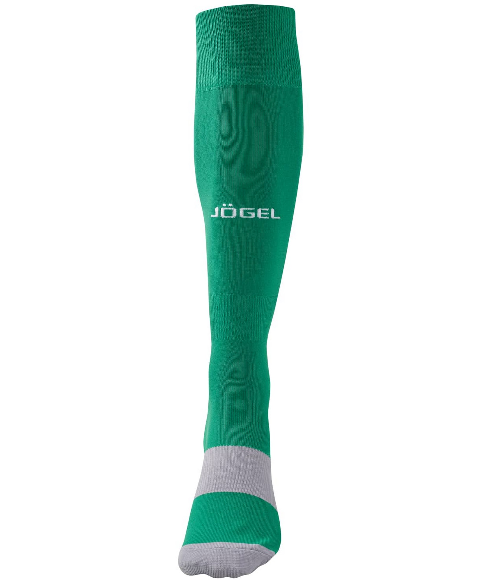 Гетры футбольные Jogel Camp Basic Socks, зеленый\серый\белый