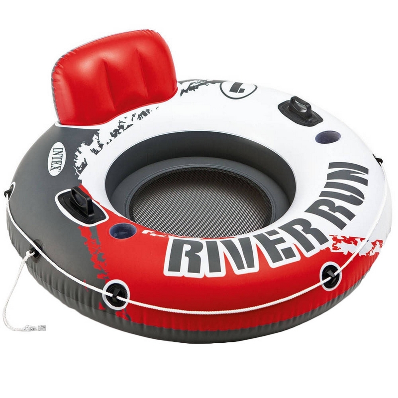 Надувной круг с ручками Intex Red river run 1 с ручками 56825,