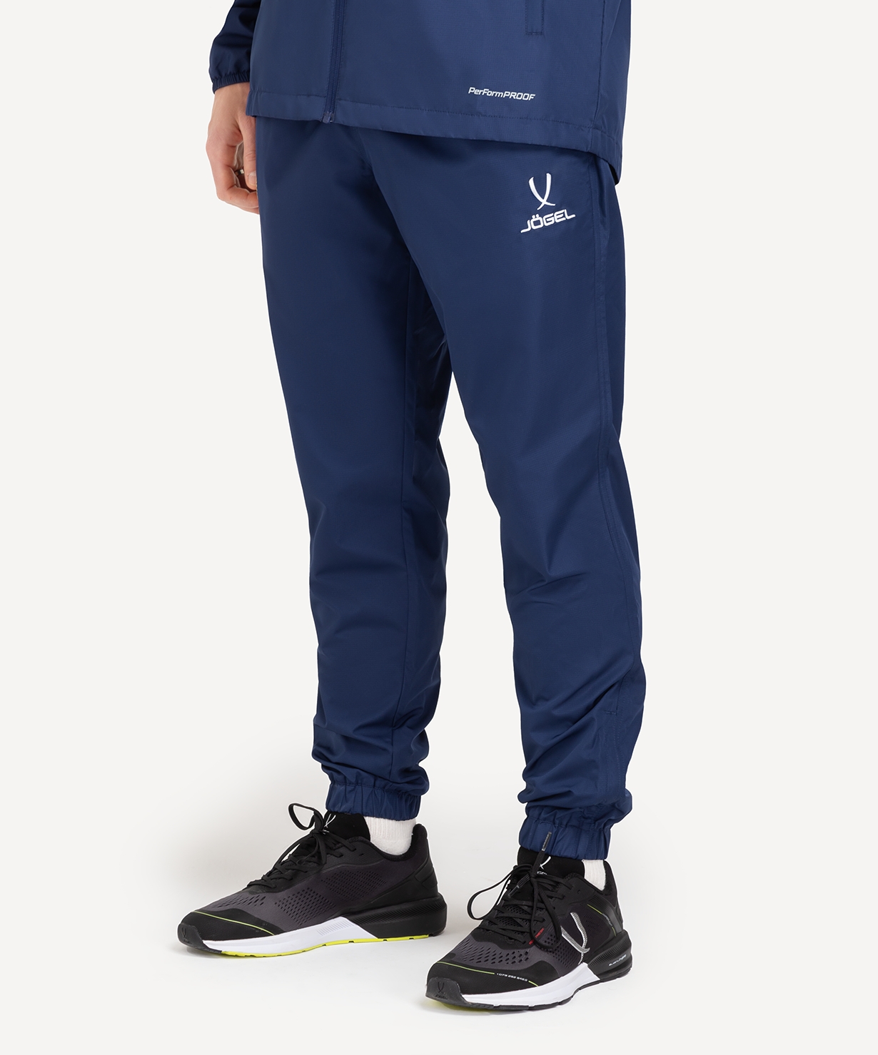 Брюки ветрозащитные Jogel NATIONAL PerFormPROOF Rain Pants, темно-синий