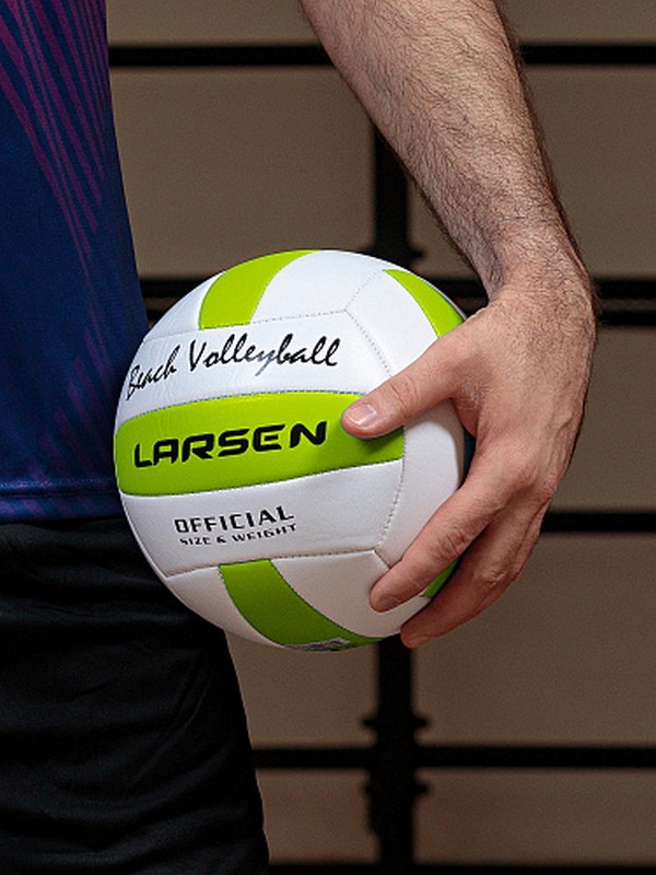 Мяч волейбольный пляжный Larsen Beach Volleyball Green р.5