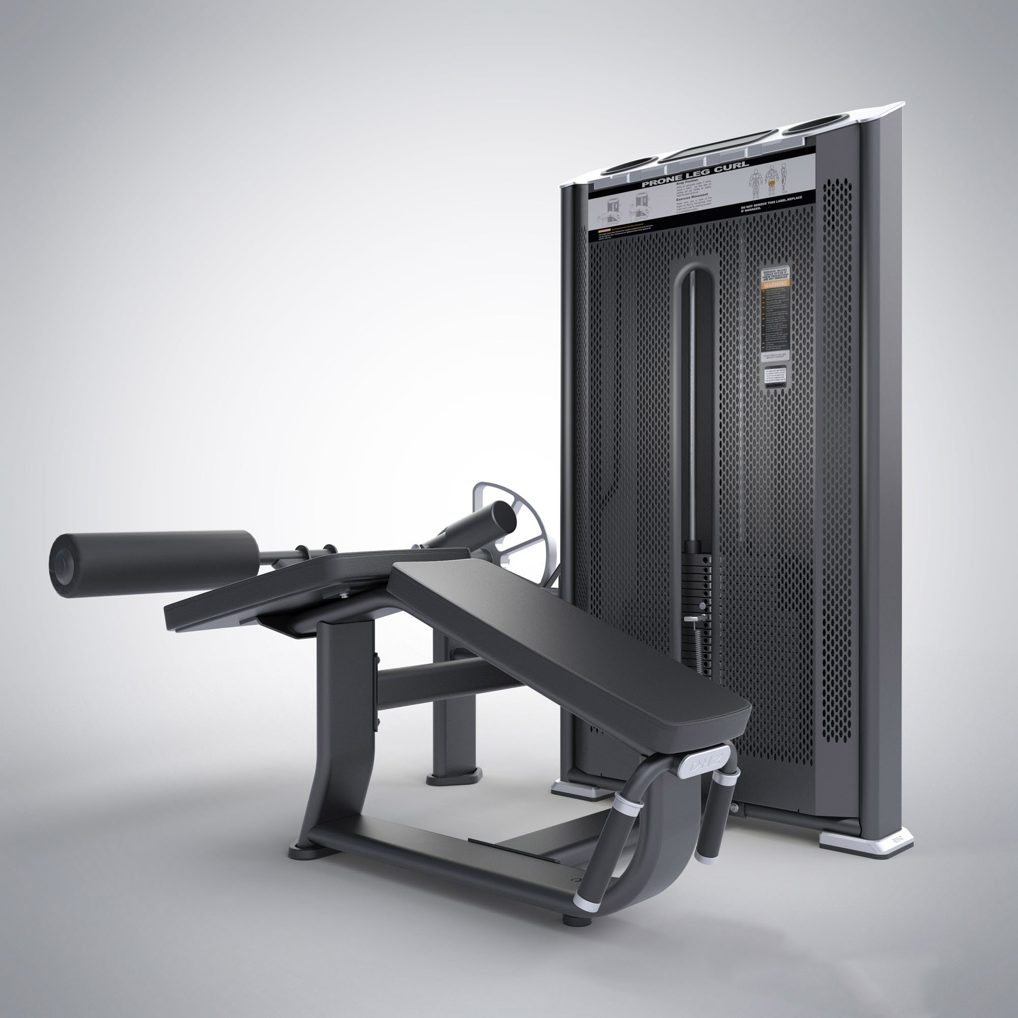 DHZ E7001A Сгибание ног лежа (Prone Leg Cur) | Premium Fitness
