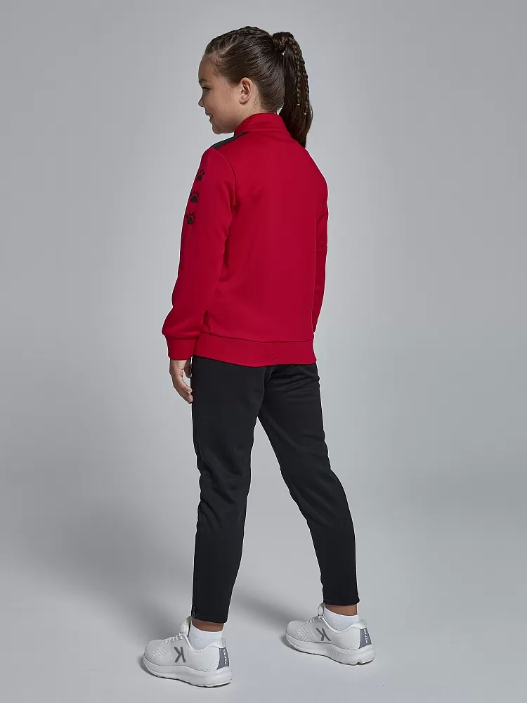 Детский спортивный костюм Kelme Tracksuit 3773200-611 Red\Black