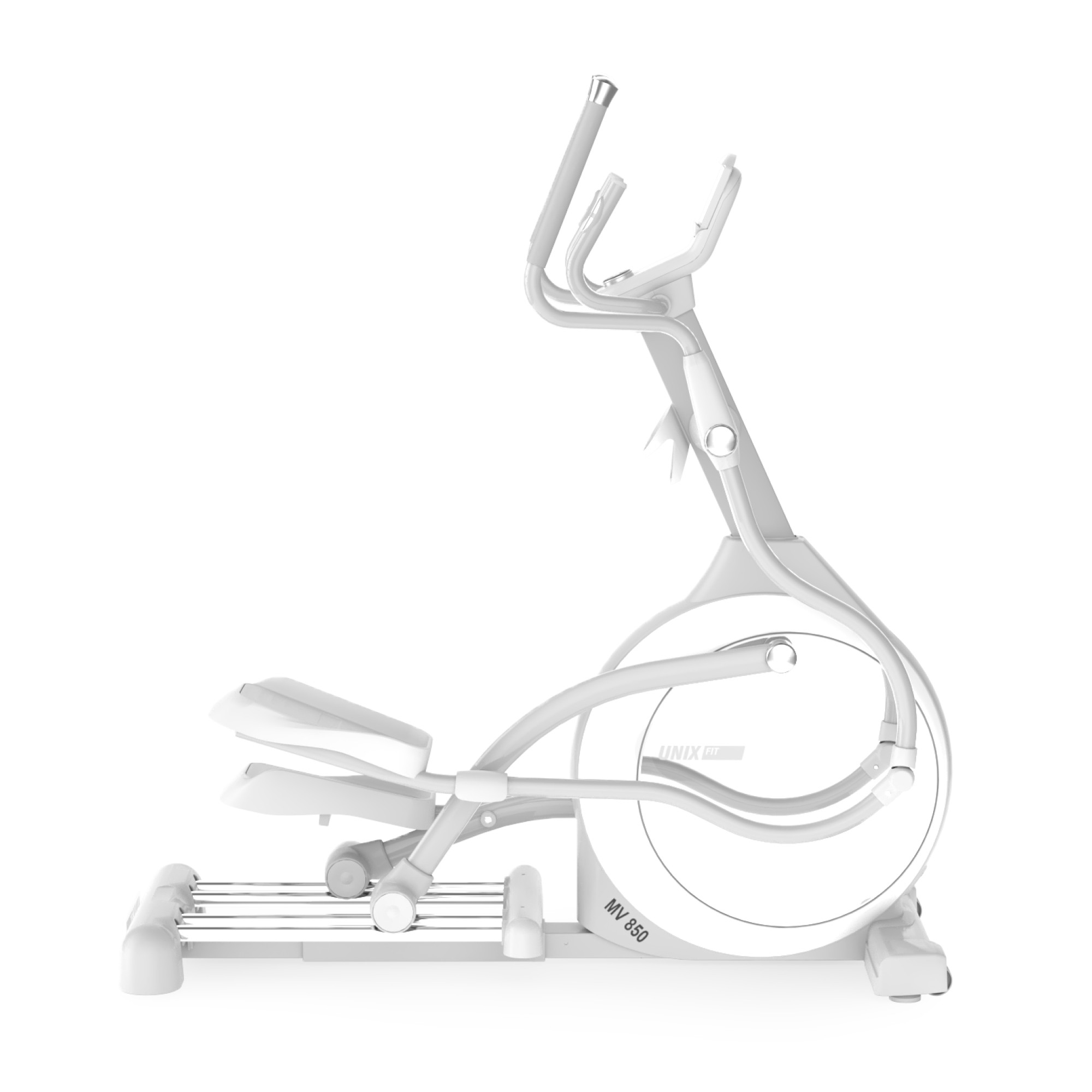 Эллиптический тренажер UnixFit MV-850 (Manual Incline) Mirror ELMV850MIMR
