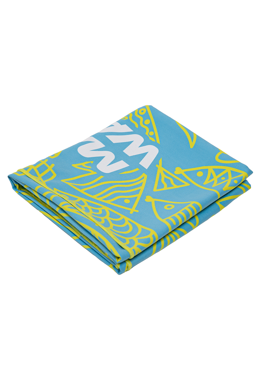 Полотенце из микрофибры Mad Wave Microfiber towel Fishes M0764 06 0 00W