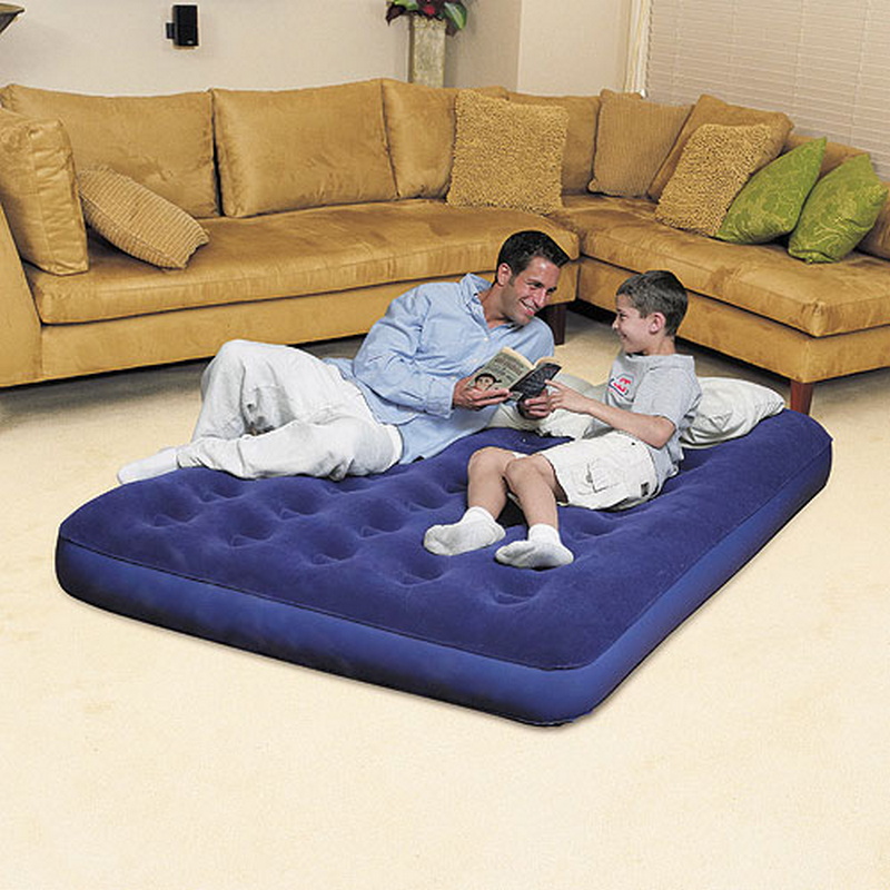 Надувной матрас Bestway Flocked Air Bed, 191х137х22см 67002